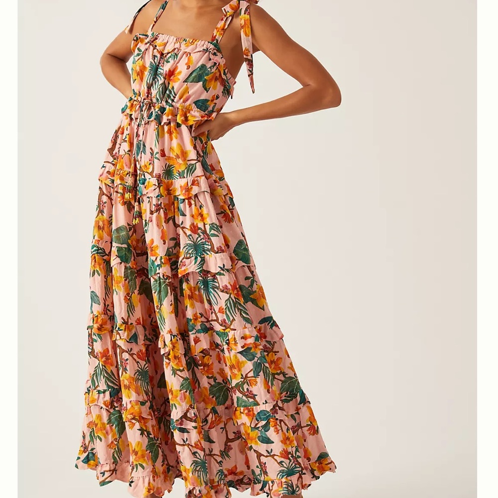 Farm Rio floral maxi dress
